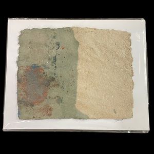 pressed paper wall art